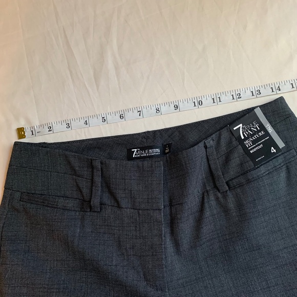 7th Avenue New York & Co Signature Fit Bootcut Trousers Sz 4 Tall New with Tags - Picture 5 of 10